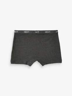Next Charcoal Grey Short Briefs 5 Pack (2-16yrs)
