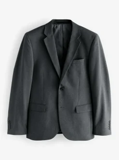 Next Slim Fit Essential Suit Jacket Charcoal Grey Discount