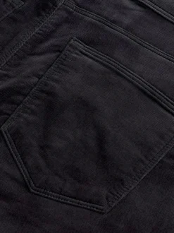 Next Slim Fit Motionflex Corduroy Stretch Trousers Charcoal Grey Discount