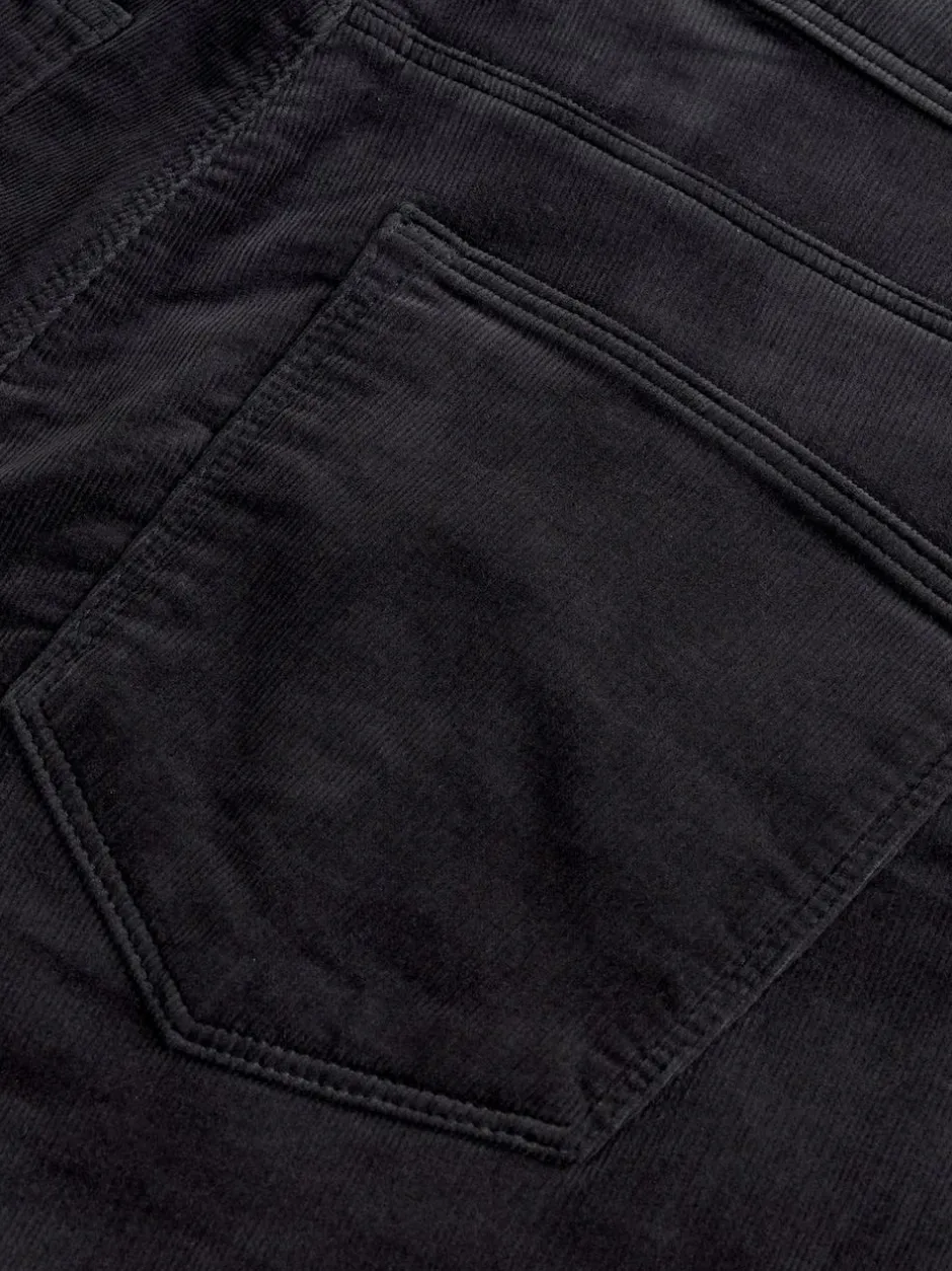 Next Slim Fit Motionflex Corduroy Stretch Trousers Charcoal Grey Discount