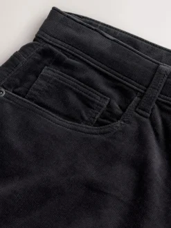 Next Slim Fit Motionflex Corduroy Stretch Trousers Charcoal Grey Discount