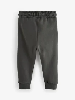 Next Charcoal Grey Slim Fit Soft Touch Jersey Joggers (3mths-7yrs) Discount