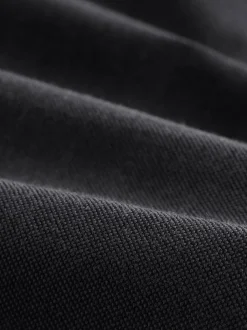 Next Stretch Oxford Short Sleeve Shirt Charcoal Grey Best