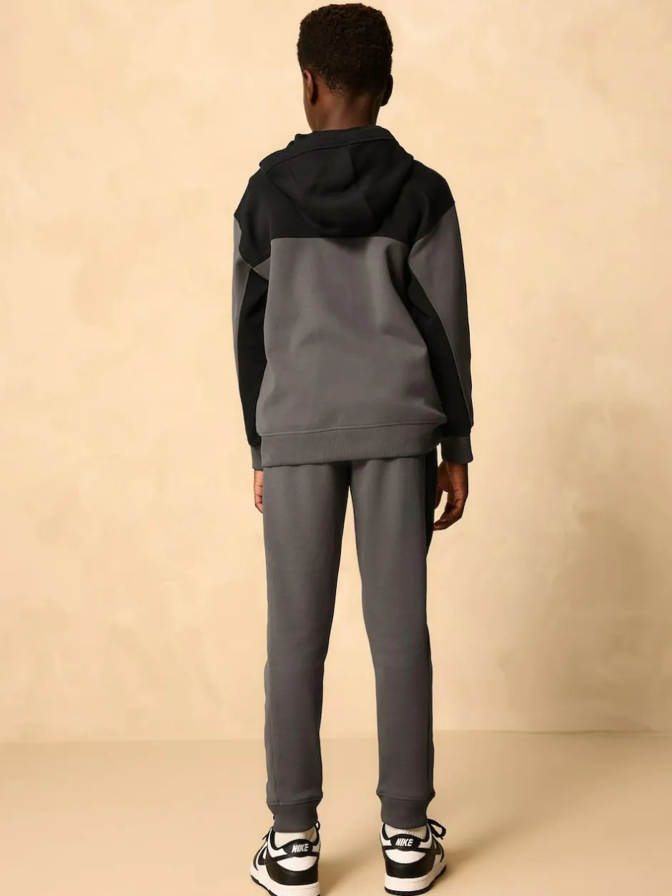 Next Tech Sportswear Hoodie and Joggers Set Charcoal Grey Clearance