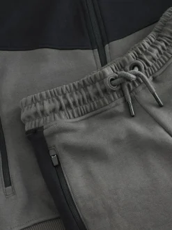 Next Tech Sportswear Hoodie and Joggers Set Charcoal Grey Clearance