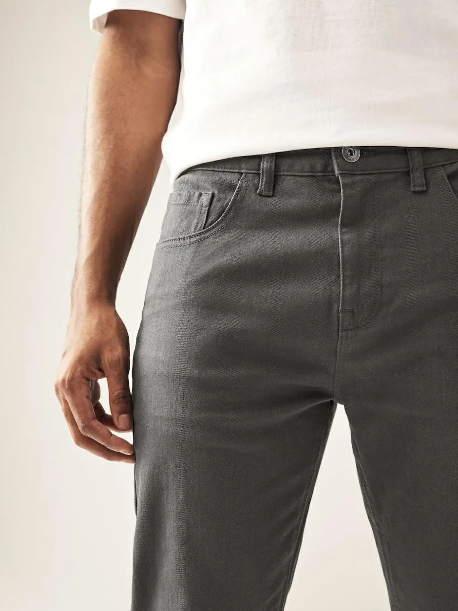 Next Charcoal Single Slim Fit Classic Stretch Jeans Hot