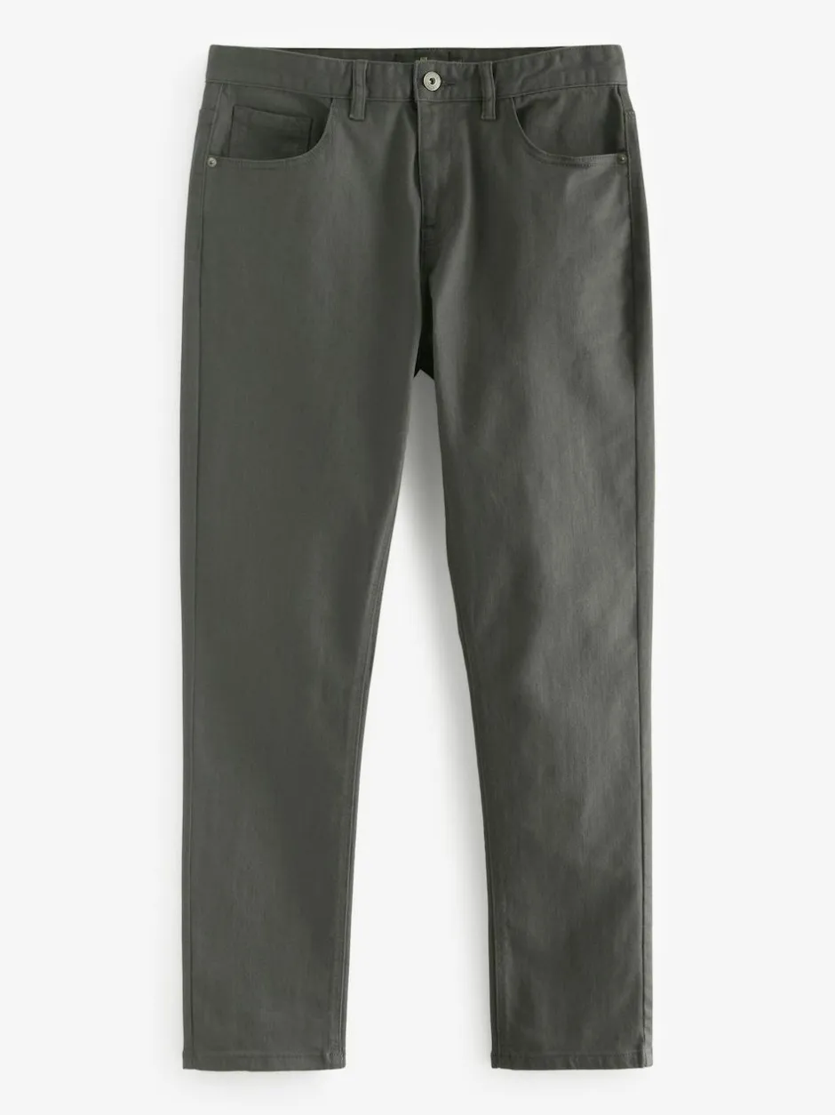 Next Charcoal Single Slim Fit Classic Stretch Jeans Hot