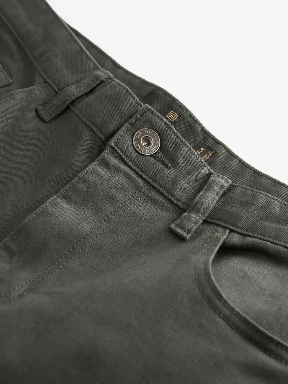 Next Charcoal Single Slim Fit Classic Stretch Jeans Hot