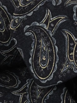 Charles Tyrwhitt Blue Paisley Wool Tie Outlet