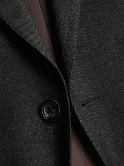 Charles Tyrwhitt Slim Fit Stretch Twill Suit: Jacket Grey Online