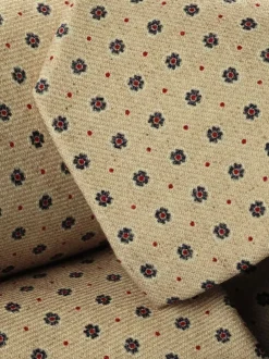 Charles Tyrwhitt Natural Geo Wool Ties Online