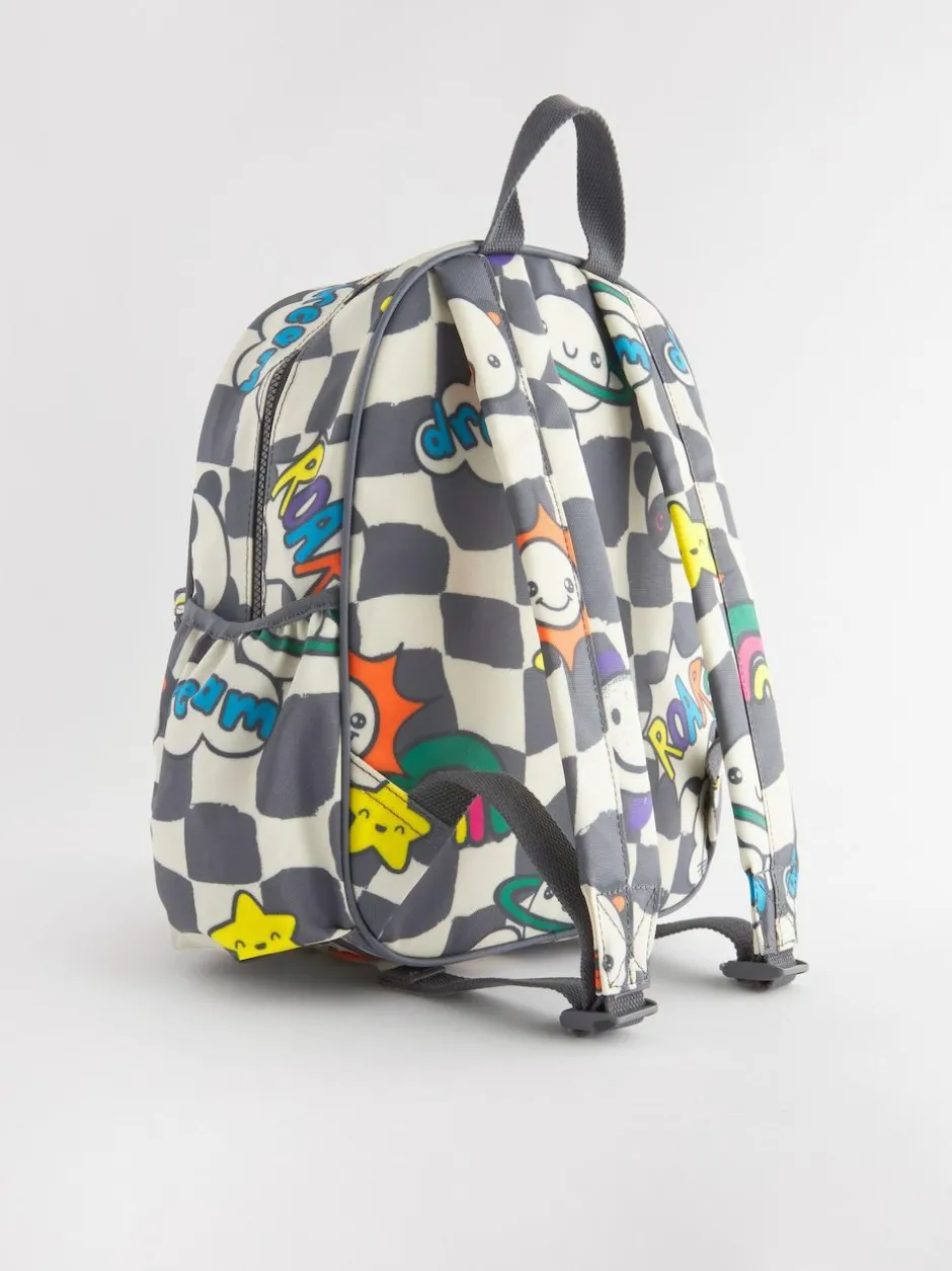 Next Check Fun Faces Backpack Hot
