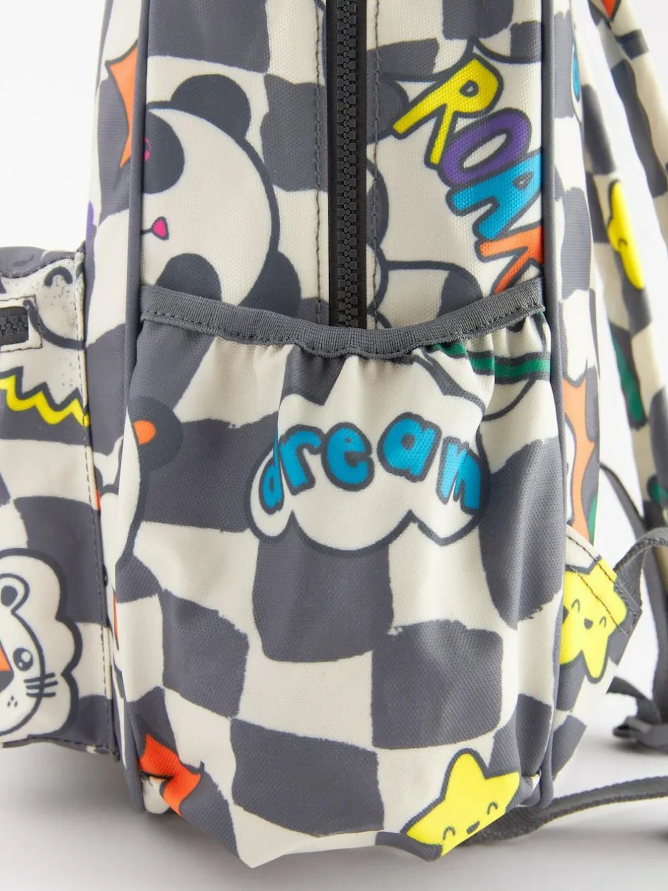 Next Check Fun Faces Backpack Hot