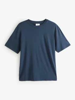 Chelsea Peers Blue TENCEL™ Modal Short Crew Neck Pyjama Set Clearance