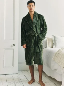 Chelsea Peers Green Fleece Dressing Gown Online