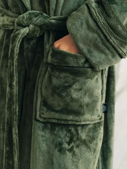 Chelsea Peers Green Fleece Dressing Gown Online
