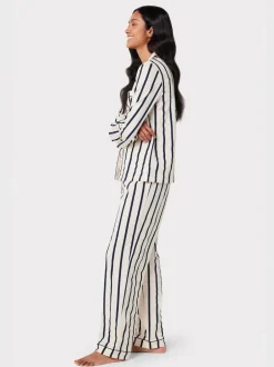 Chelsea Peers White/Blue Long Pyjamas Sets Best
