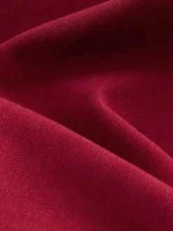 Next Cherry Red Long Sleeve Heavyweight Crew Neck T-Shirt