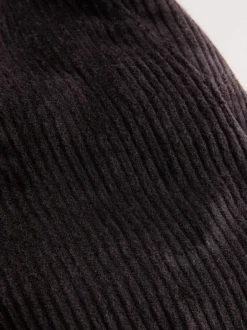 Next Chocolate Brown Cord Flat Cap New
