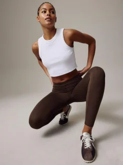 Next Chocolate Brown Full Length Leggings Clearance