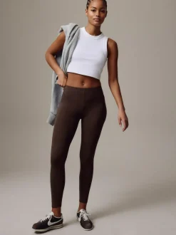 Next Chocolate Brown Full Length Leggings Clearance