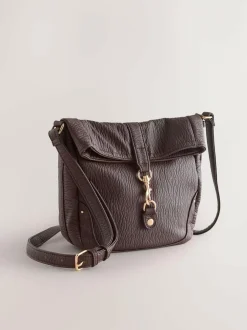 Next Messenger Cross-Body Bag Chocolate Brown Sale