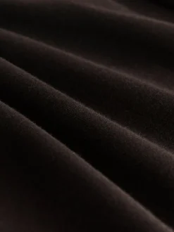 Next Soft Touch Rib Ruched Flare Leggings Chocolate Brown New