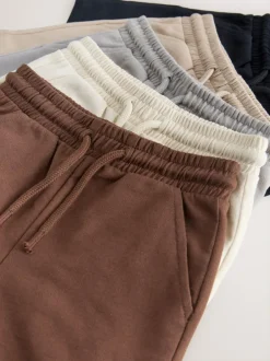 Next Jersey Shorts 3 Pack (3mths-7yrs) Chocolate Brown/Black/Stone/Grey Hot