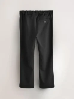 Clarks 2 Pack Regular Fit Fastening School Trousers Black Clearance