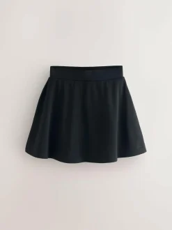 Clarks Black Jersey School Skort Online