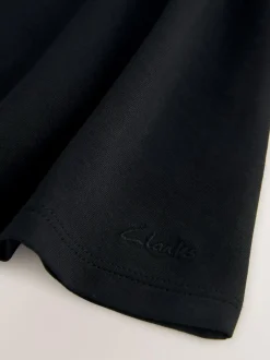 Clarks Black Jersey School Skort Online