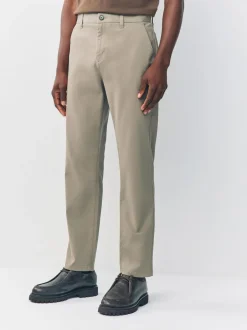 Next Clay Slim Fit Stretch Chinos Trousers Clearance