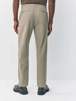 Next Clay Slim Fit Stretch Chinos Trousers Clearance