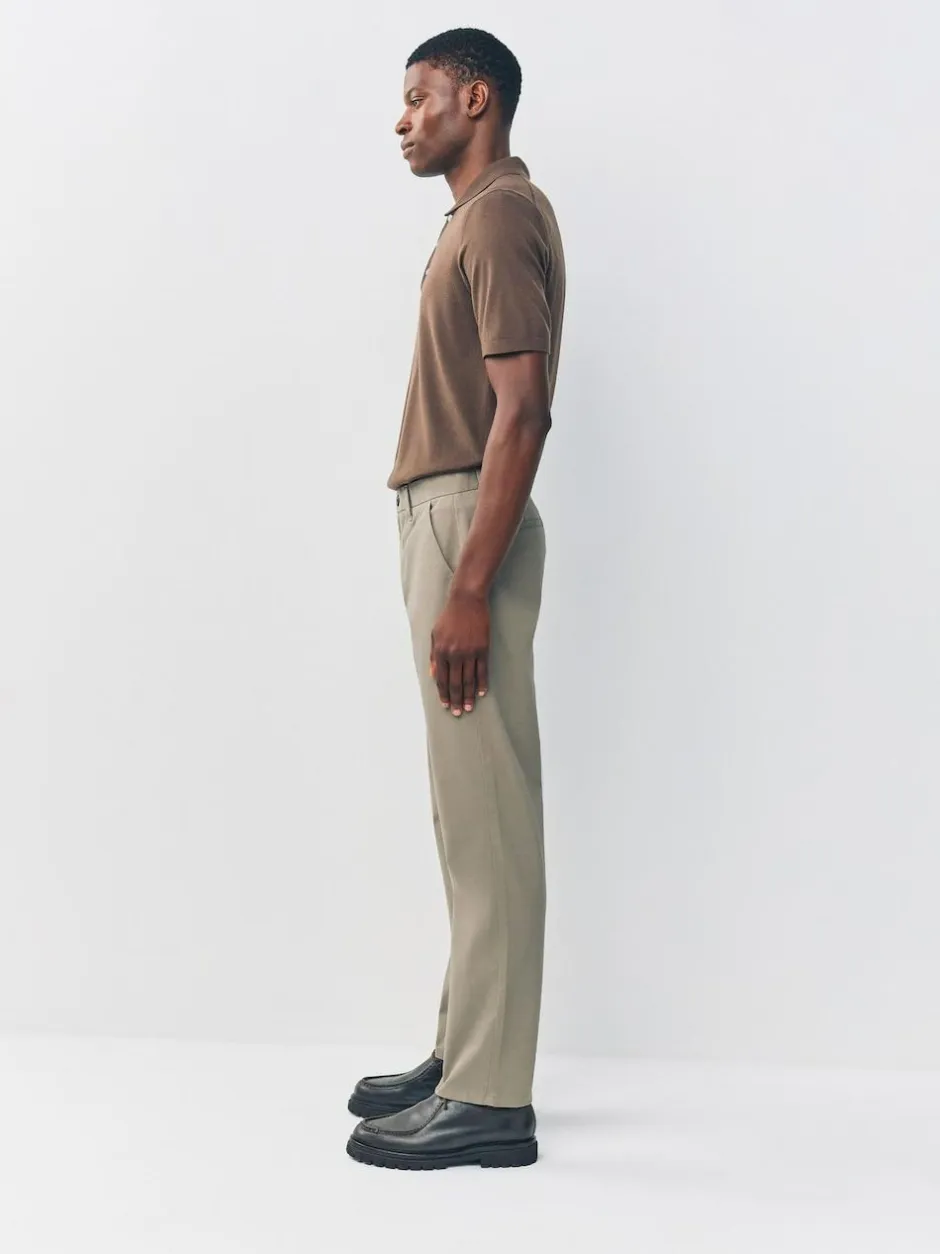 Next Clay Slim Fit Stretch Chinos Trousers Clearance