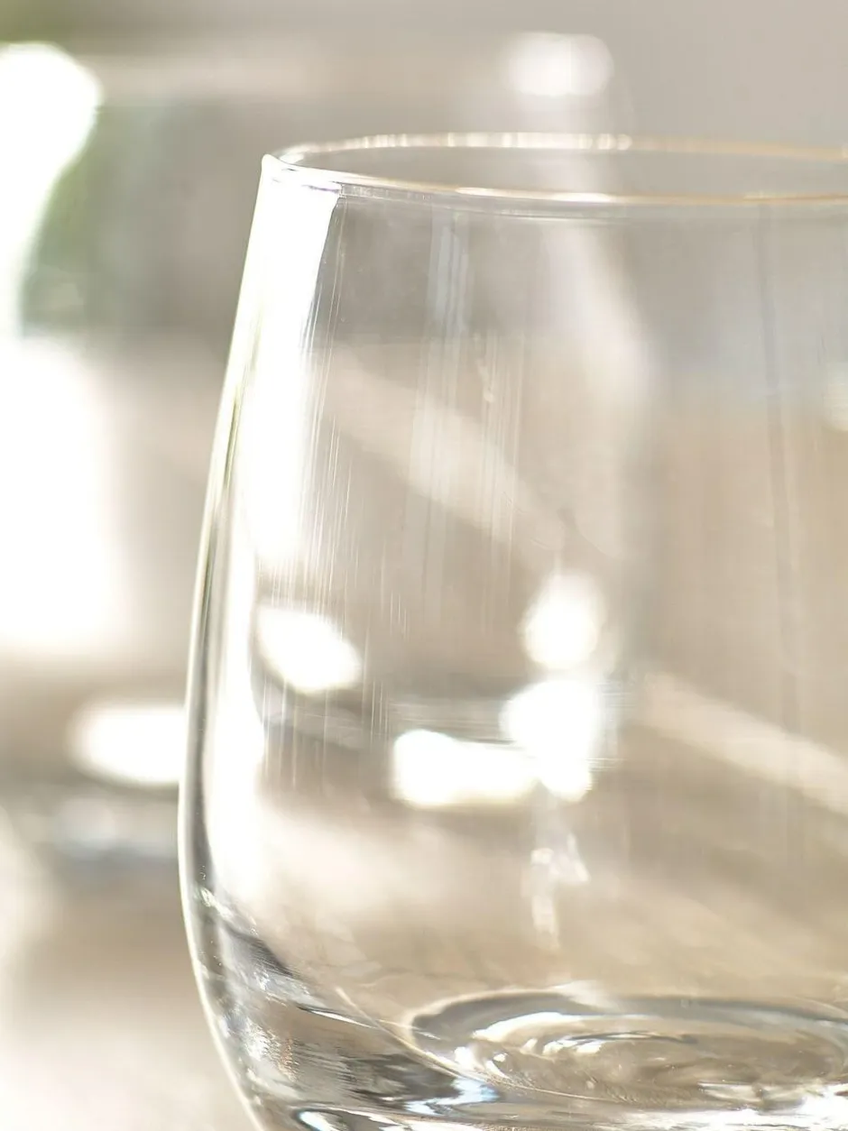 Next Clear Nova Tumbler Glasses Set of 4 Short Tumbler Glasses Hot
