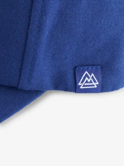 Next Canvas 100% Cotton Cap 1-16 years (3mths-16yrs) Cobalt Blue Discount