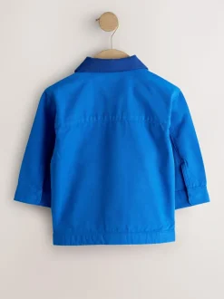 Next Canvas Overshirt (3mths-7yrs) Cobalt Blue Hot