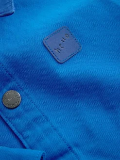 Next Canvas Overshirt (3mths-7yrs) Cobalt Blue Hot