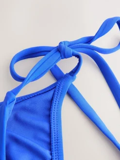 Next Cobalt Blue Tie Side Bikini Bottoms Sale