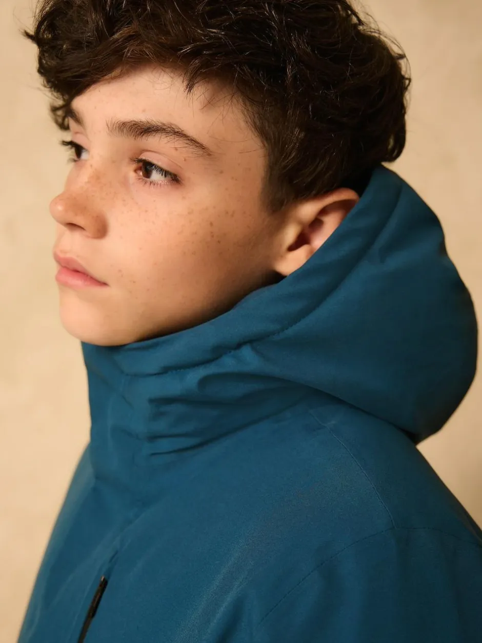 Next Waterproof Parka Coat (3-17yrs) Cobalt Blue Best