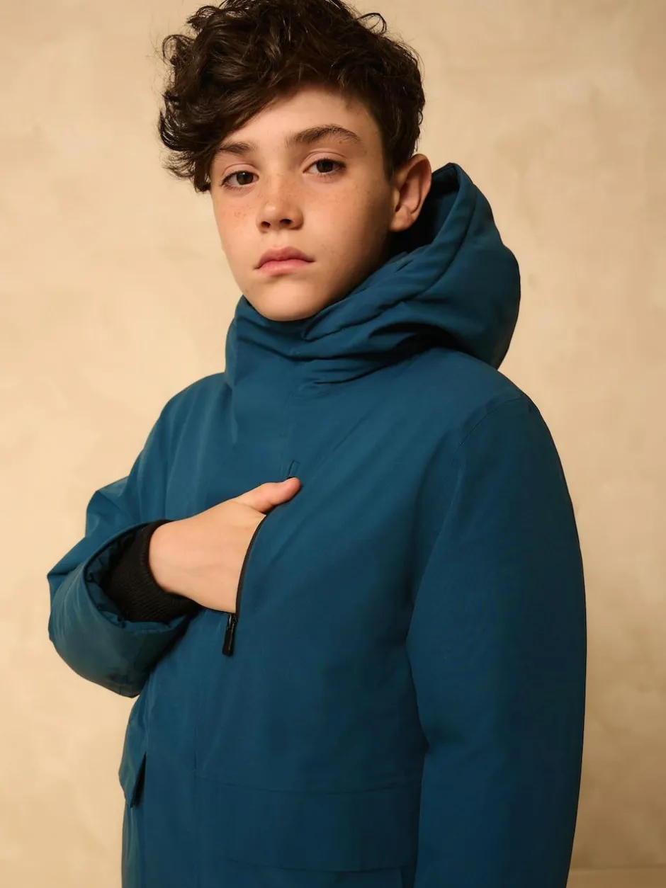 Next Waterproof Parka Coat (3-17yrs) Cobalt Blue Best