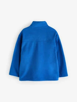 Next Zip-Up Fleece Jacket With Pockets (3-16yrs) Cobalt Blue Hot