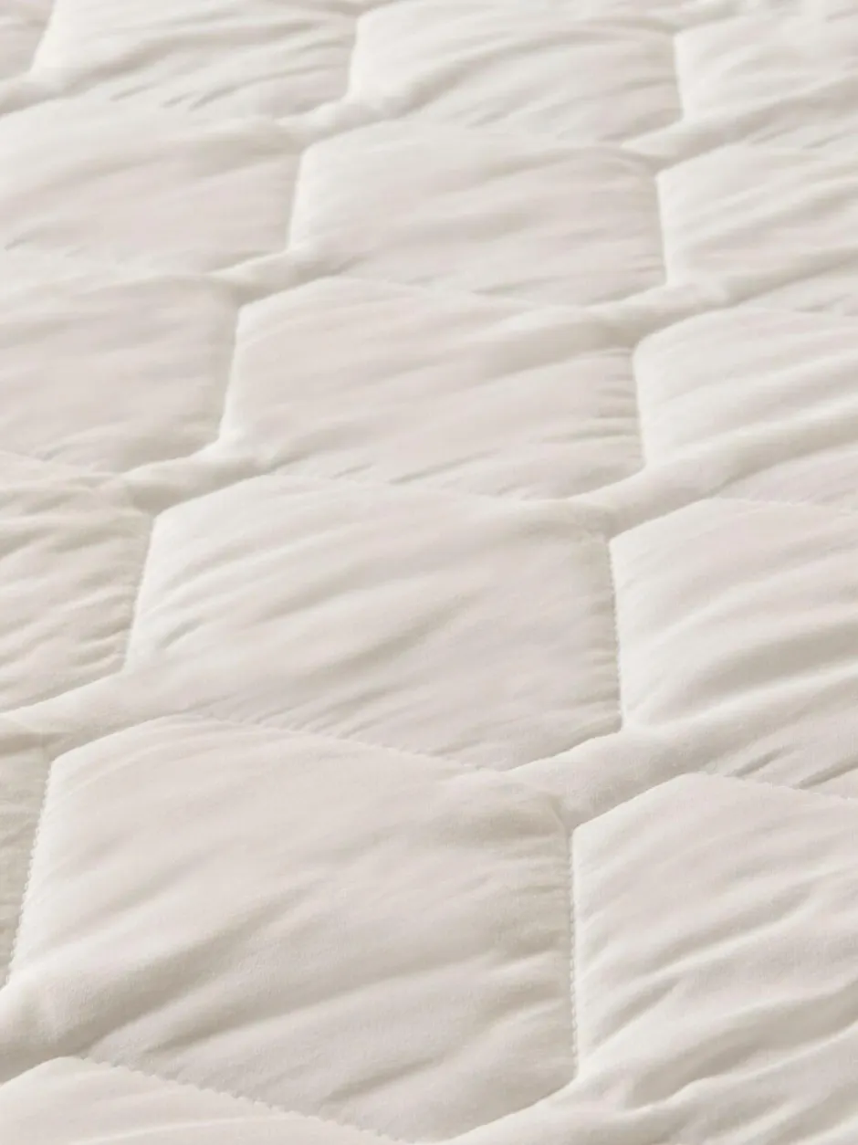 Next Collection Luxe 200 Thread Count 100% Cotton Regular Mattress Protector Online