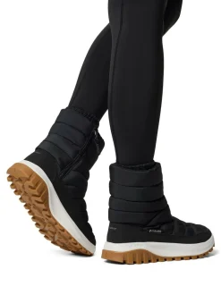 Columbia Snowtrot Mid Black Boots Sale