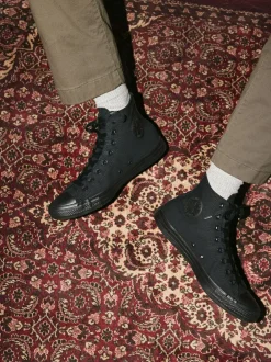 Converse Chuck High Trainers Black Clearance