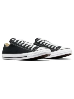 Converse Chuck Ox Trainers Black White Sale