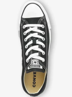 Converse Chuck Ox Trainers Black White Sale