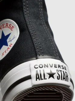 Converse Chuck Taylor High Top Junior Trainers Black/White Outlet