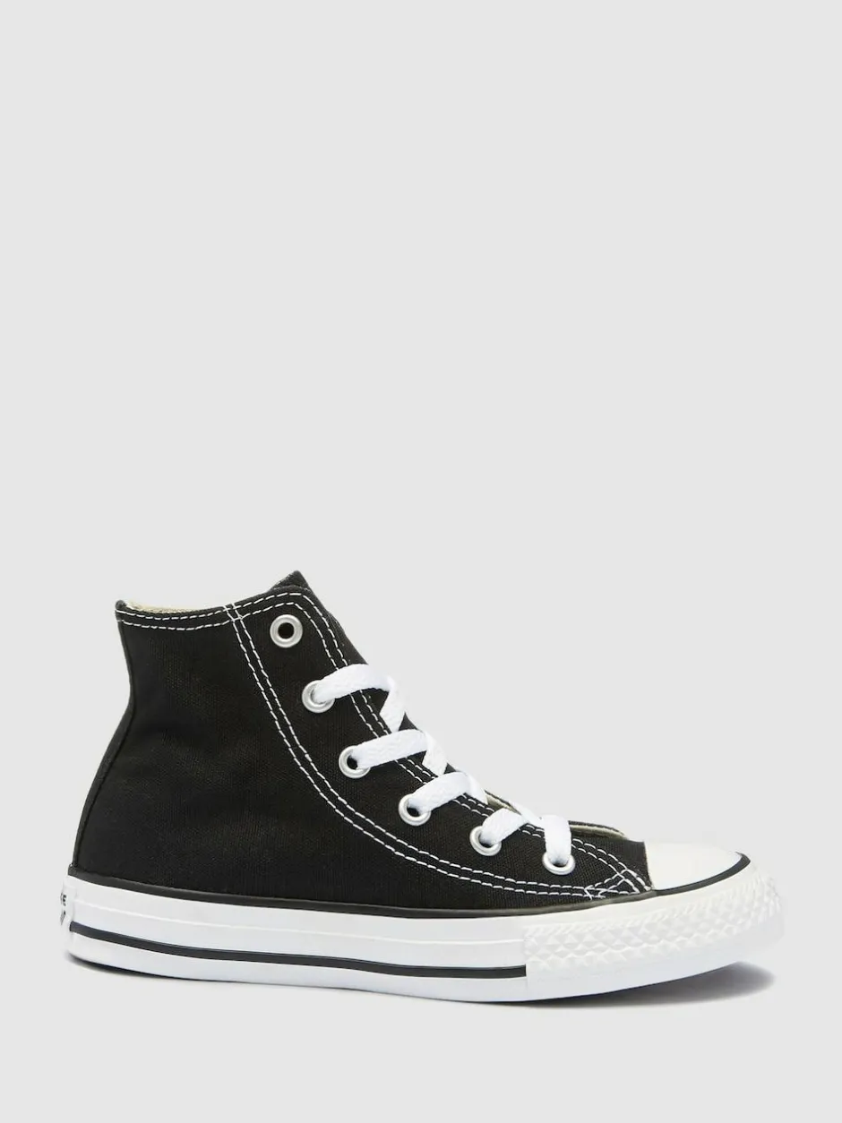 Converse Chuck Taylor All Star High Infant Trainers Black/White Best