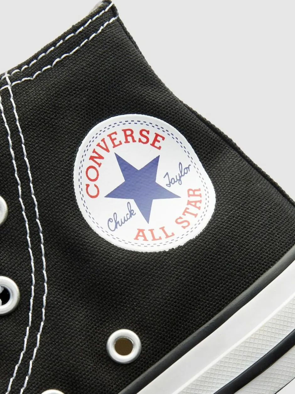 Converse Chuck Taylor All Star High Infant Trainers Black/White Best